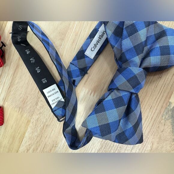 Calvin Klein Bow Ties Lot of 4 - Picture 5 of 6